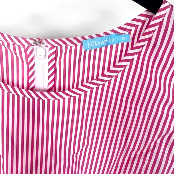 J. McLaughlin Striped Ruffle Dress - Picture 3 of 5